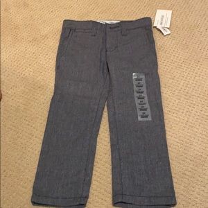 Indigo fabric pants